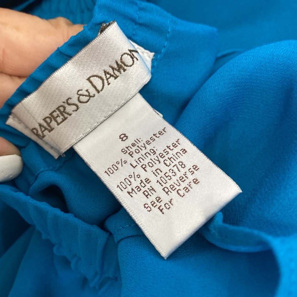 Drapers and Damons dresses Size 8 Dreamy drifts of two-layer skirt and top set - Picture 10 of 13